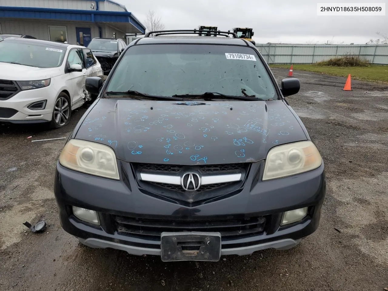 2005 Acura Mdx Touring VIN: 2HNYD18635H508059 Lot: 79106734