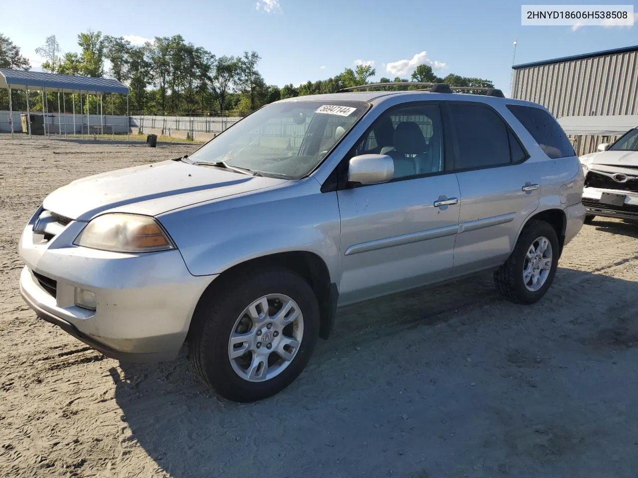 2HNYD18606H538508 2006 Acura Mdx Touring