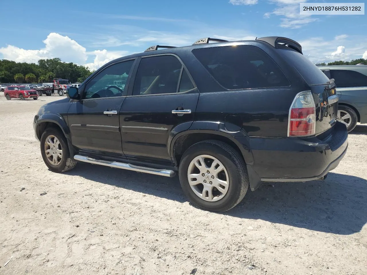 2006 Acura Mdx Touring VIN: 2HNYD18876H531282 Lot: 60341804