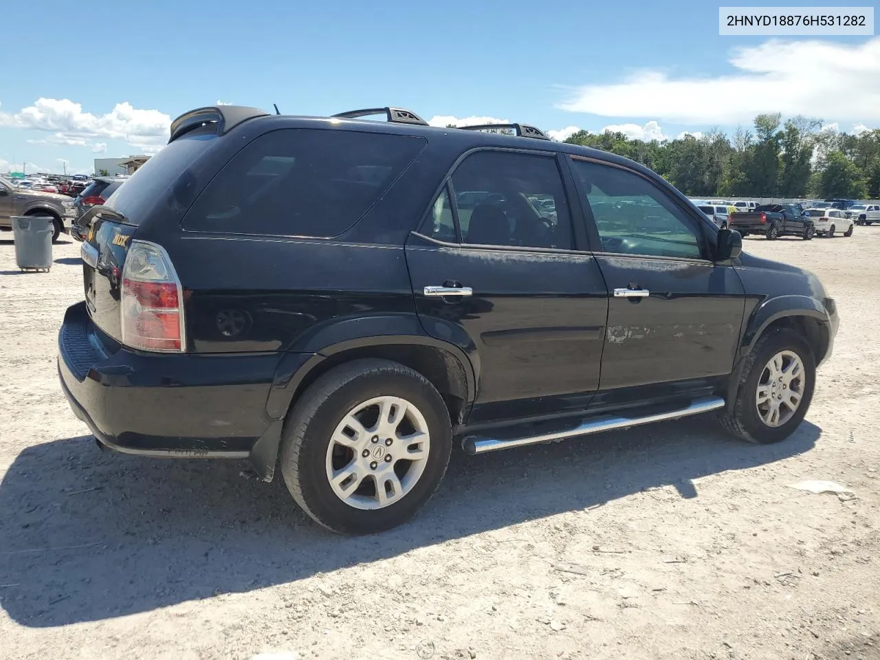 2006 Acura Mdx Touring VIN: 2HNYD18876H531282 Lot: 60341804