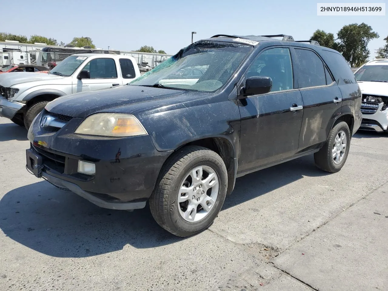 2006 Acura Mdx Touring VIN: 2HNYD18946H513699 Lot: 63104464