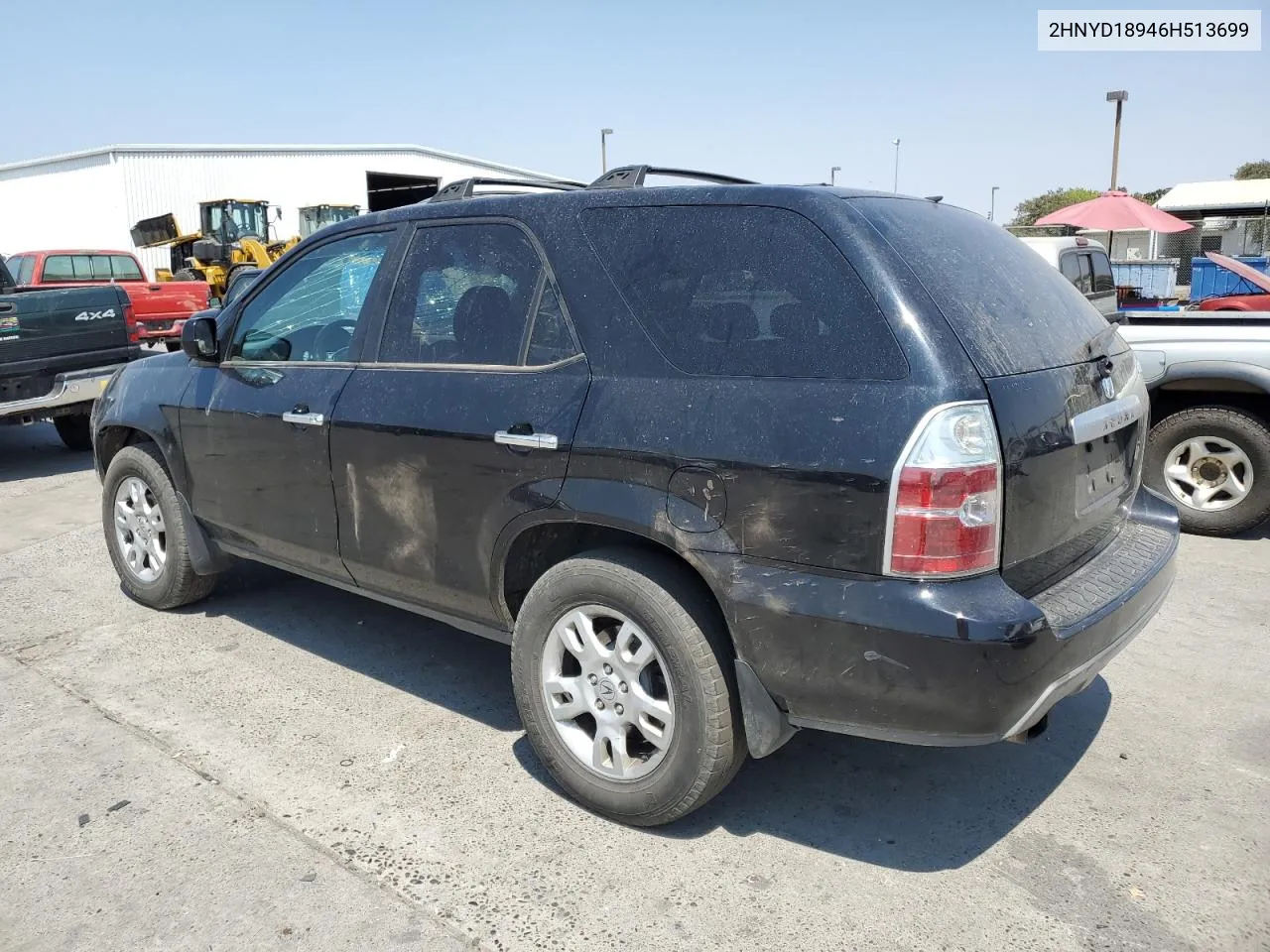 2006 Acura Mdx Touring VIN: 2HNYD18946H513699 Lot: 63104464