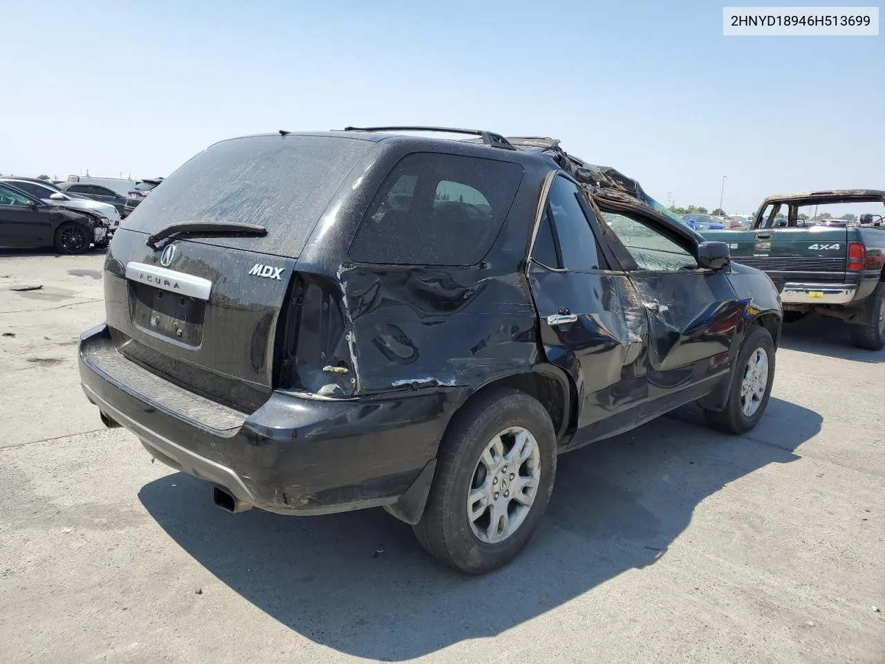 2006 Acura Mdx Touring VIN: 2HNYD18946H513699 Lot: 63104464