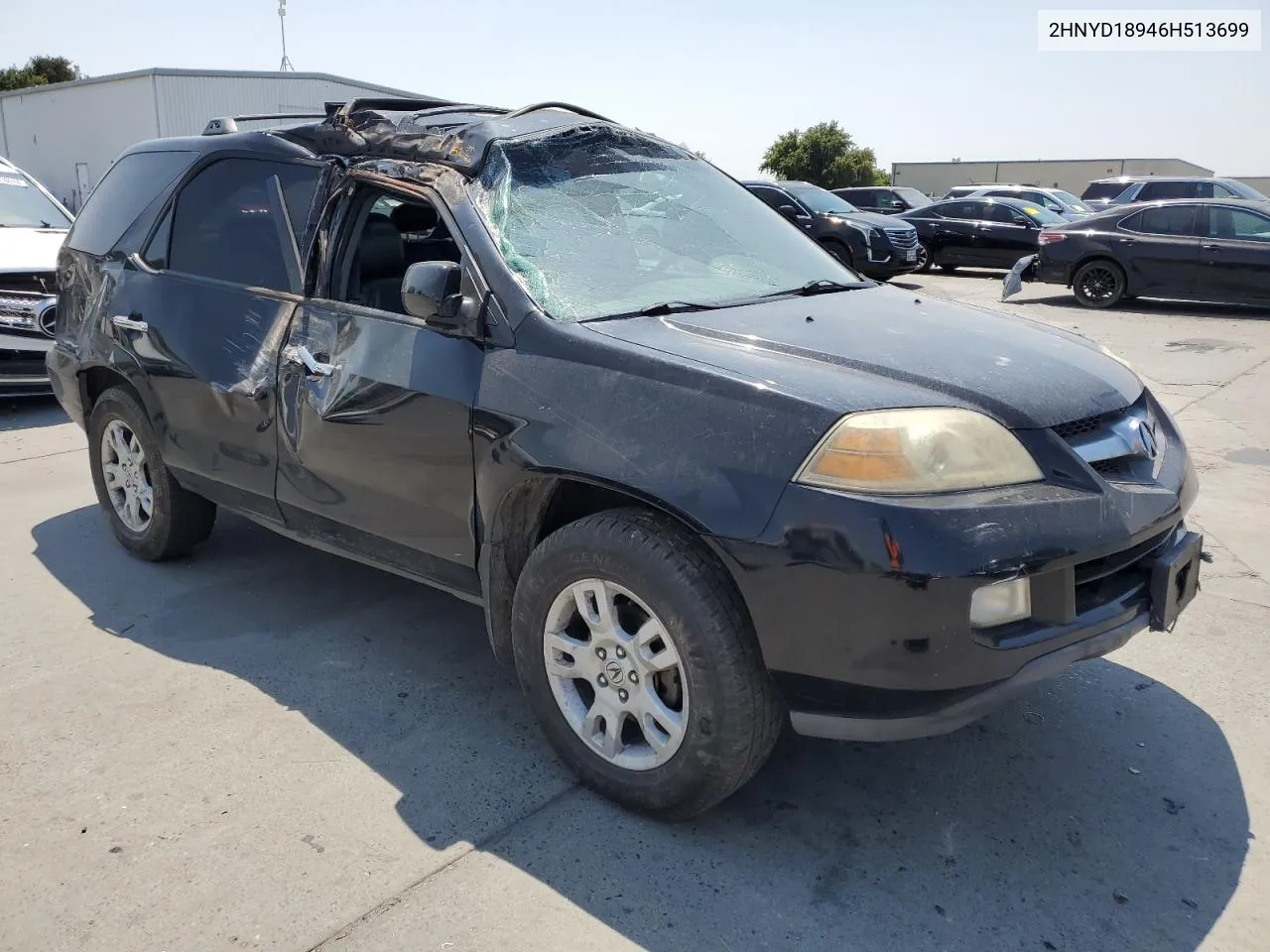 2006 Acura Mdx Touring VIN: 2HNYD18946H513699 Lot: 63104464