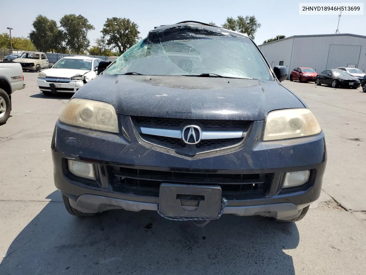 2006 Acura Mdx Touring VIN: 2HNYD18946H513699 Lot: 63104464