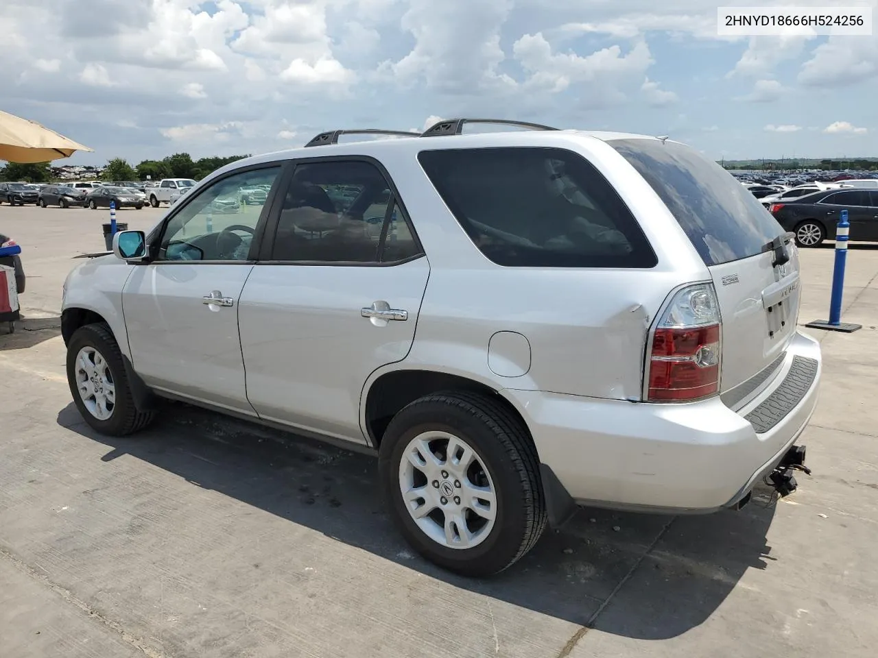 2006 Acura Mdx Touring VIN: 2HNYD18666H524256 Lot: 63883544