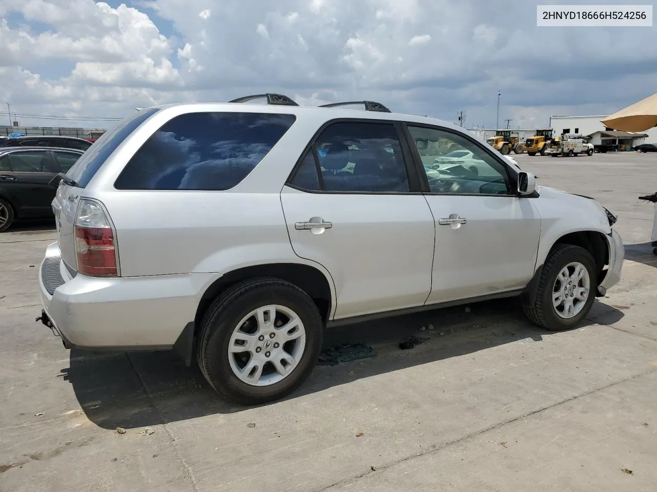 2006 Acura Mdx Touring VIN: 2HNYD18666H524256 Lot: 63883544