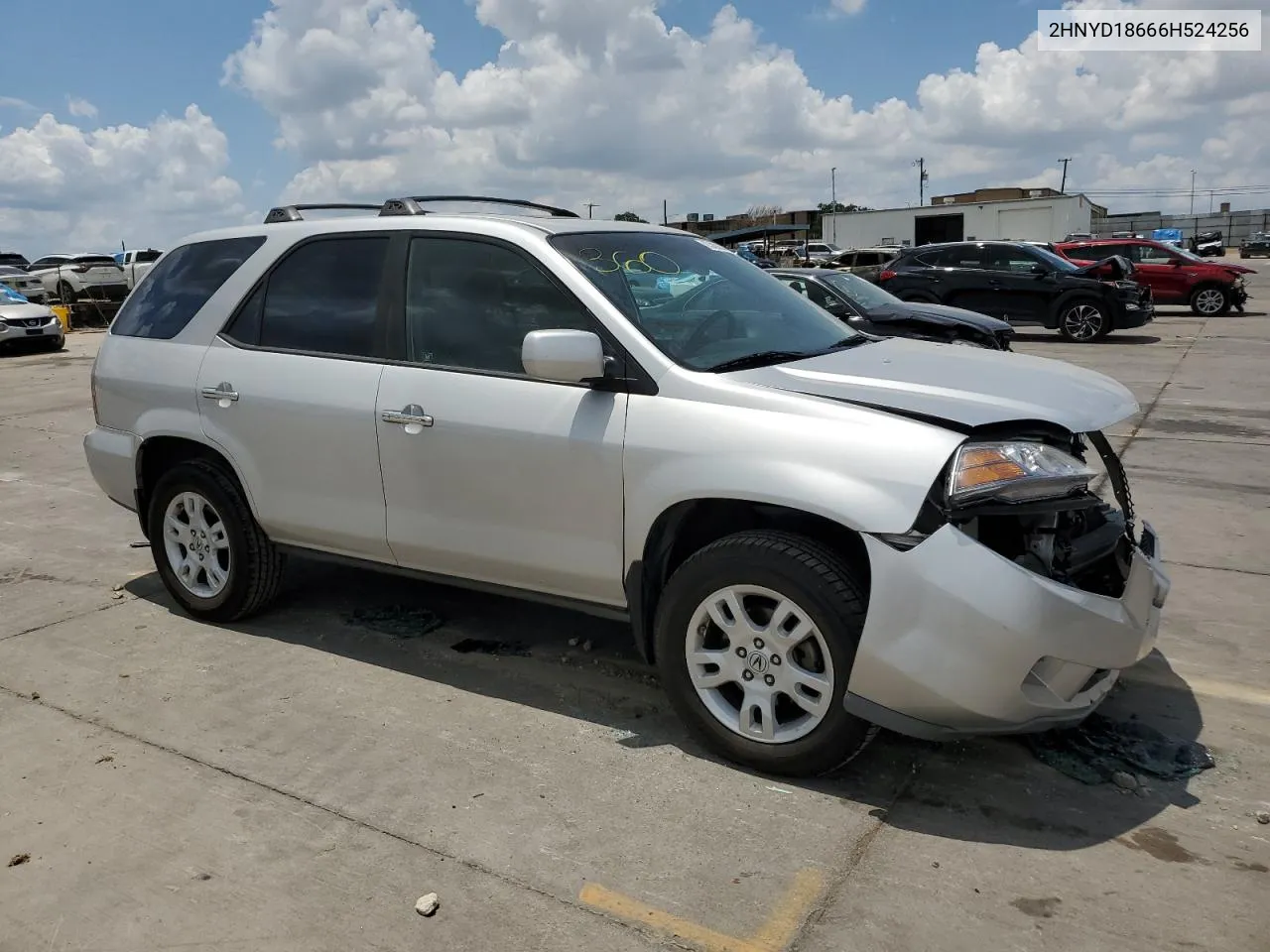 2HNYD18666H524256 2006 Acura Mdx Touring