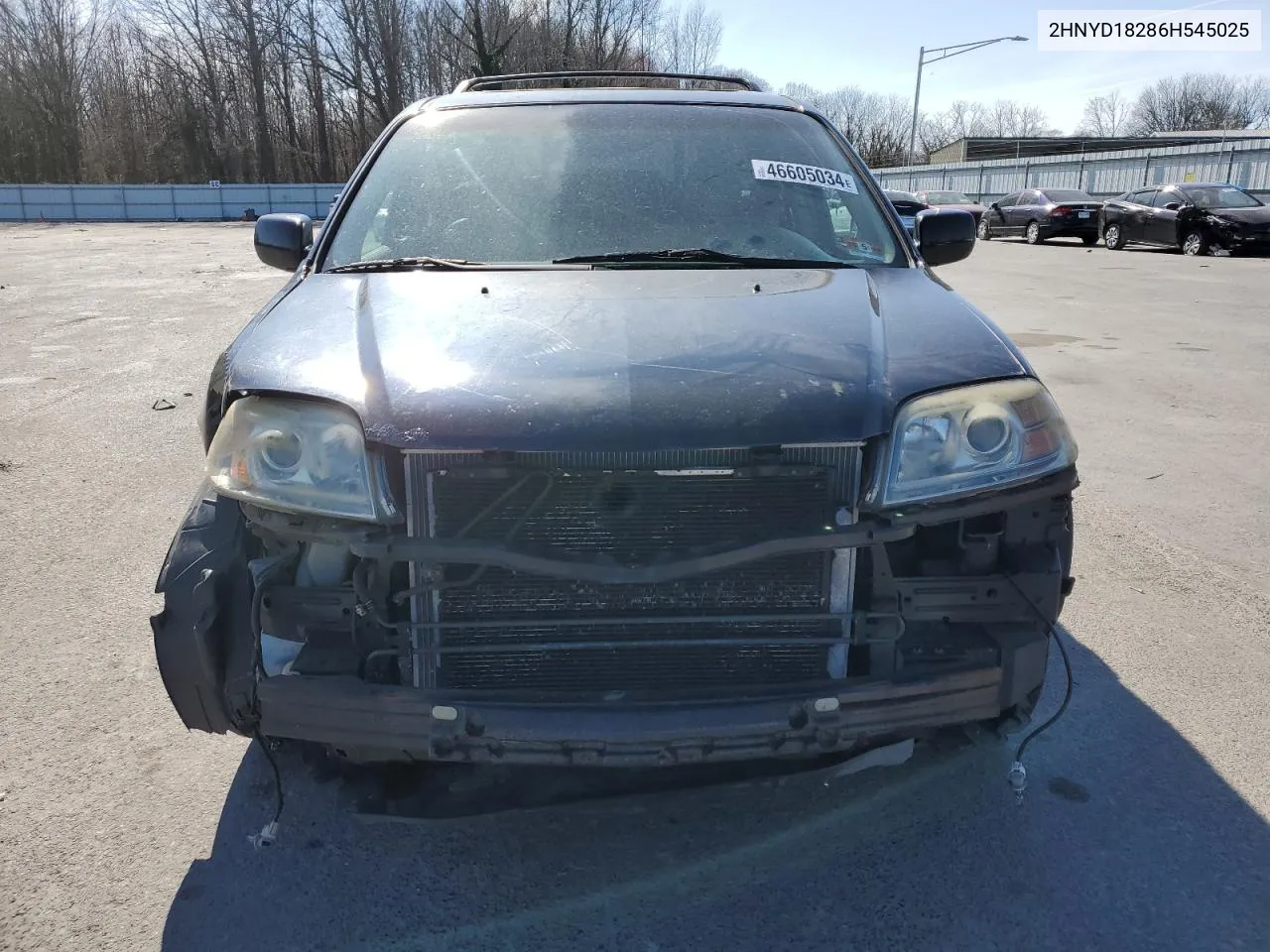 2006 Acura Mdx VIN: 2HNYD18286H545025 Lot: 65047214