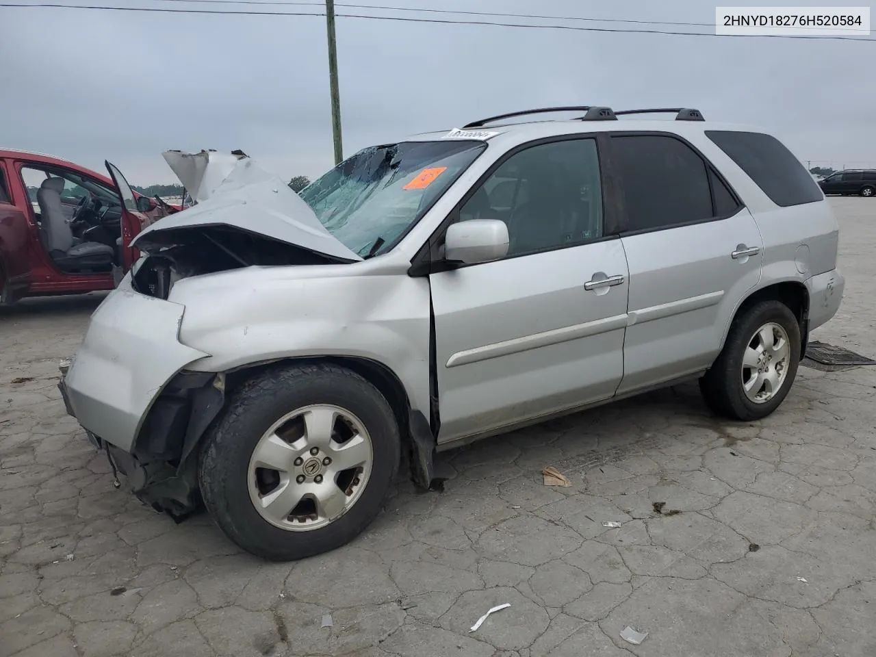 2006 Acura Mdx VIN: 2HNYD18276H520584 Lot: 66336864