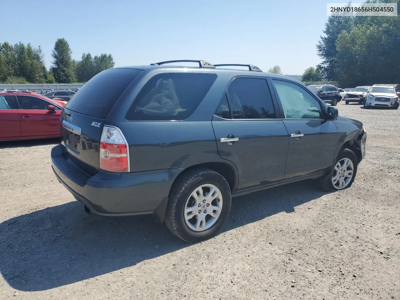 2006 Acura Mdx Touring VIN: 2HNYD18656H504550 Lot: 66562494