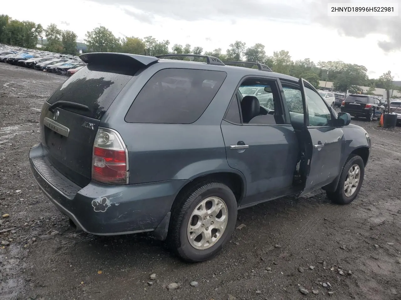 2006 Acura Mdx Touring VIN: 2HNYD18996H522981 Lot: 69051144