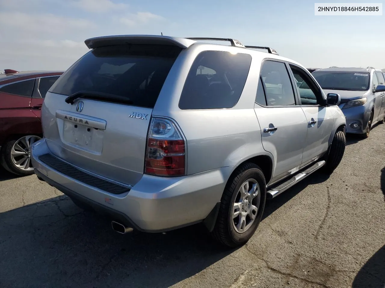 2006 Acura Mdx Touring VIN: 2HNYD18846H542885 Lot: 69099424