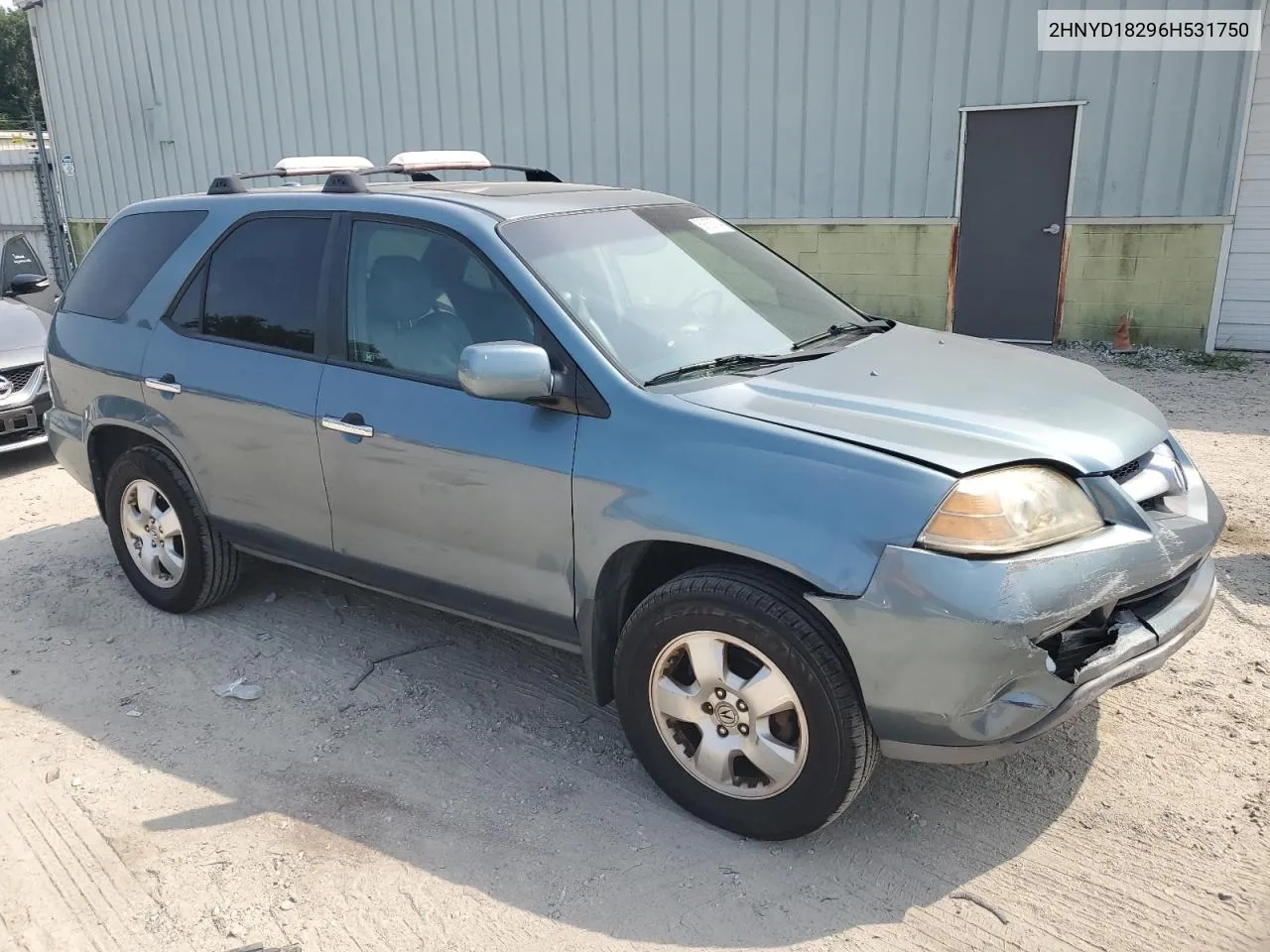 2006 Acura Mdx VIN: 2HNYD18296H531750 Lot: 69158764