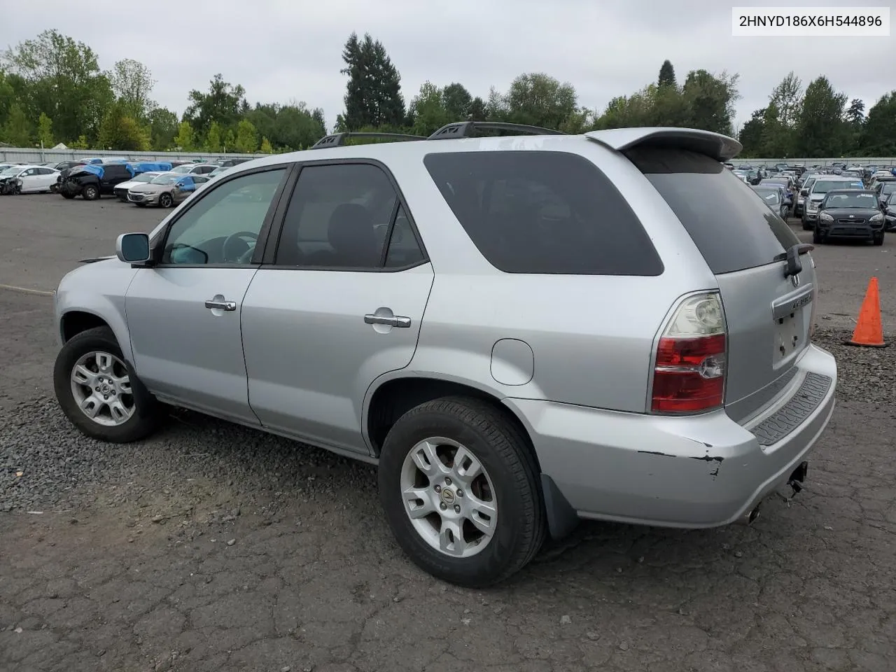 2006 Acura Mdx Touring VIN: 2HNYD186X6H544896 Lot: 69654034