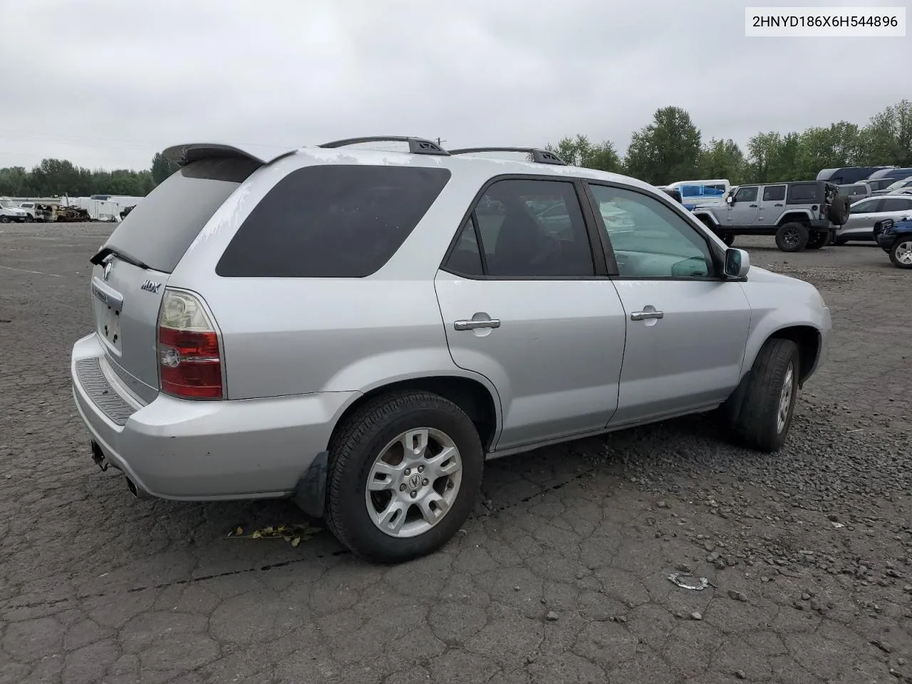 2006 Acura Mdx Touring VIN: 2HNYD186X6H544896 Lot: 69654034