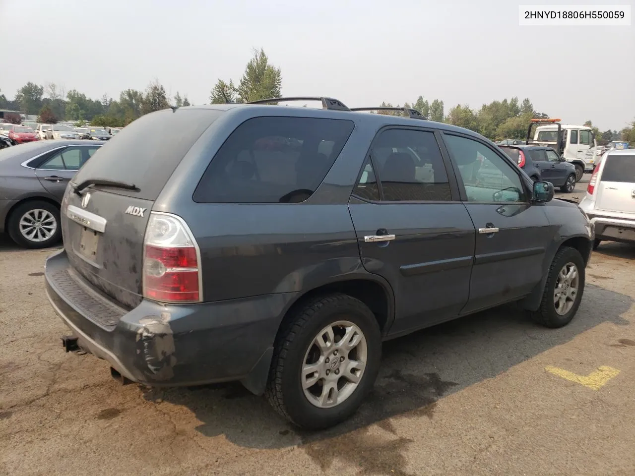 2006 Acura Mdx Touring VIN: 2HNYD18806H550059 Lot: 70790634