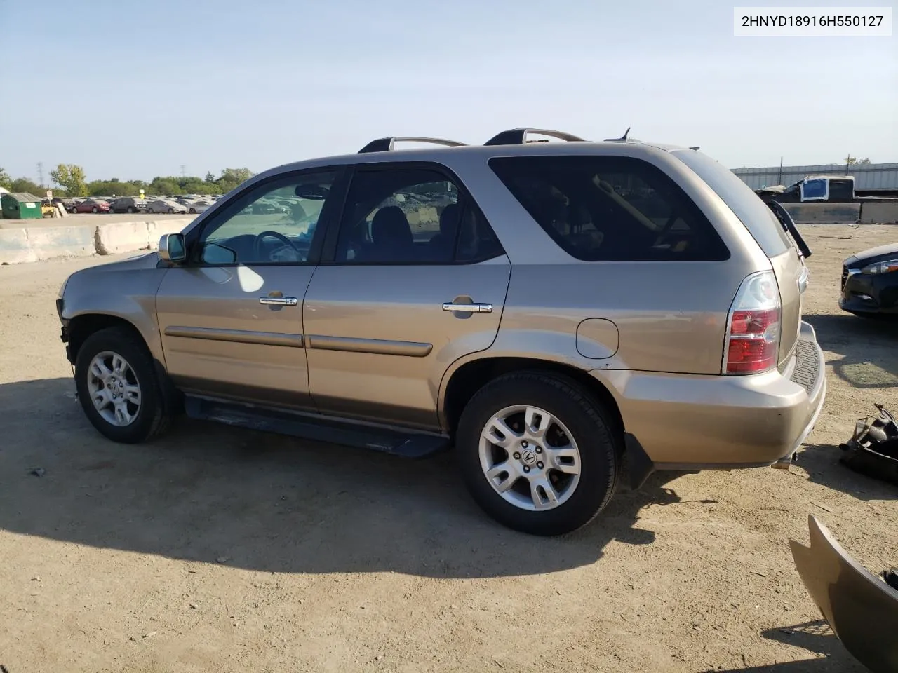 2006 Acura Mdx Touring VIN: 2HNYD18916H550127 Lot: 71109604