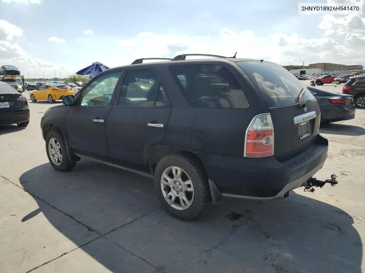 2006 Acura Mdx Touring VIN: 2HNYD18926H541470 Lot: 71218444