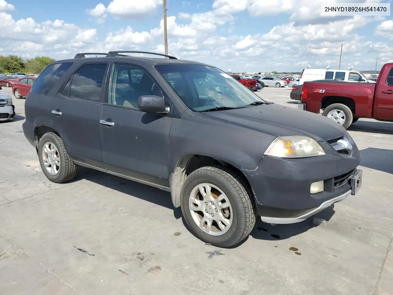 2006 Acura Mdx Touring VIN: 2HNYD18926H541470 Lot: 71218444