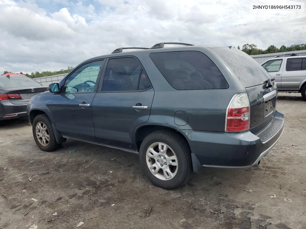 2006 Acura Mdx Touring VIN: 2HNYD18696H543173 Lot: 71589664