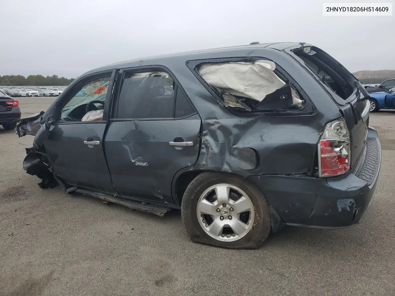 2006 Acura Mdx VIN: 2HNYD18206H514609 Lot: 73225284