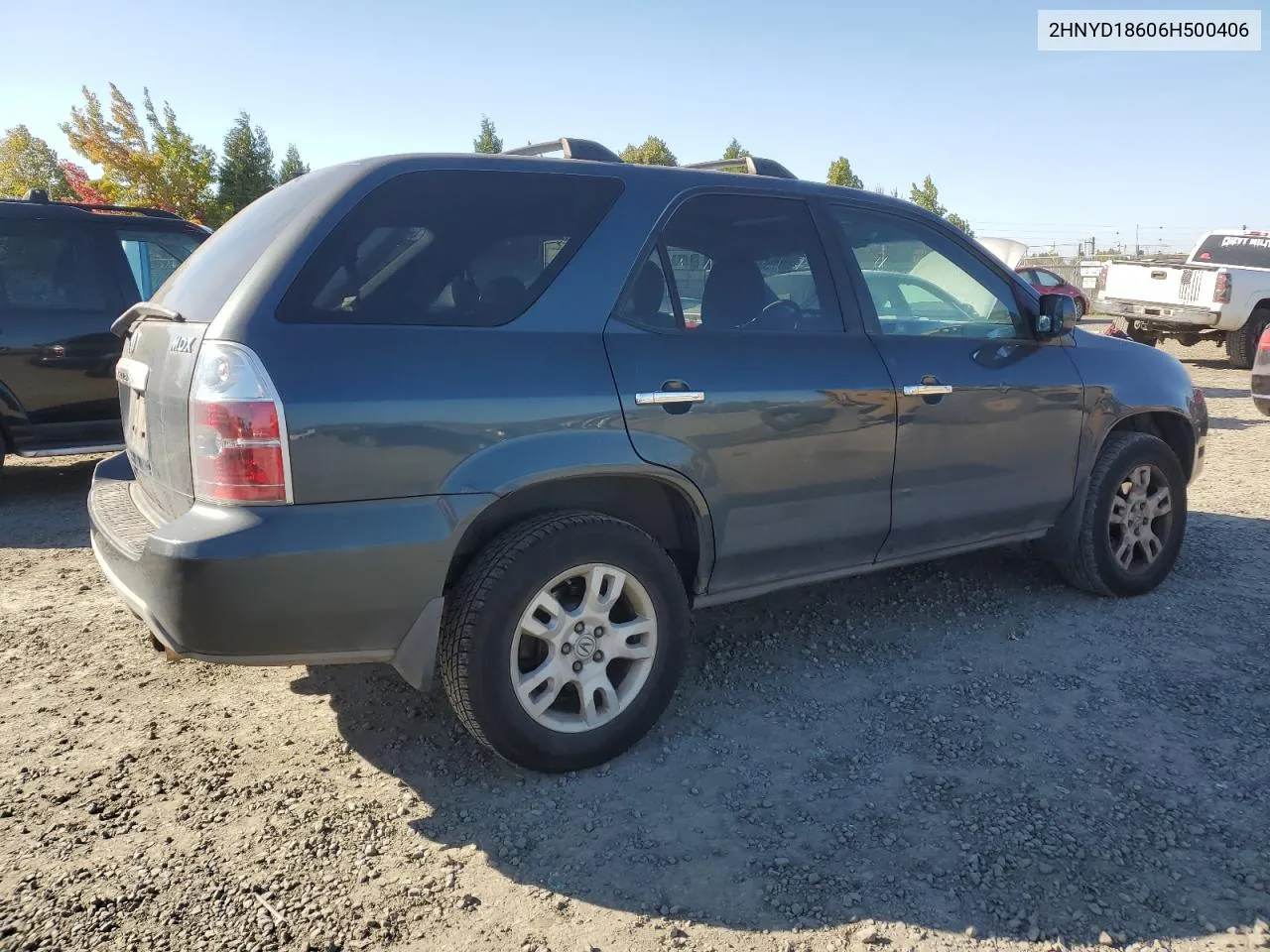 2006 Acura Mdx Touring VIN: 2HNYD18606H500406 Lot: 73439404