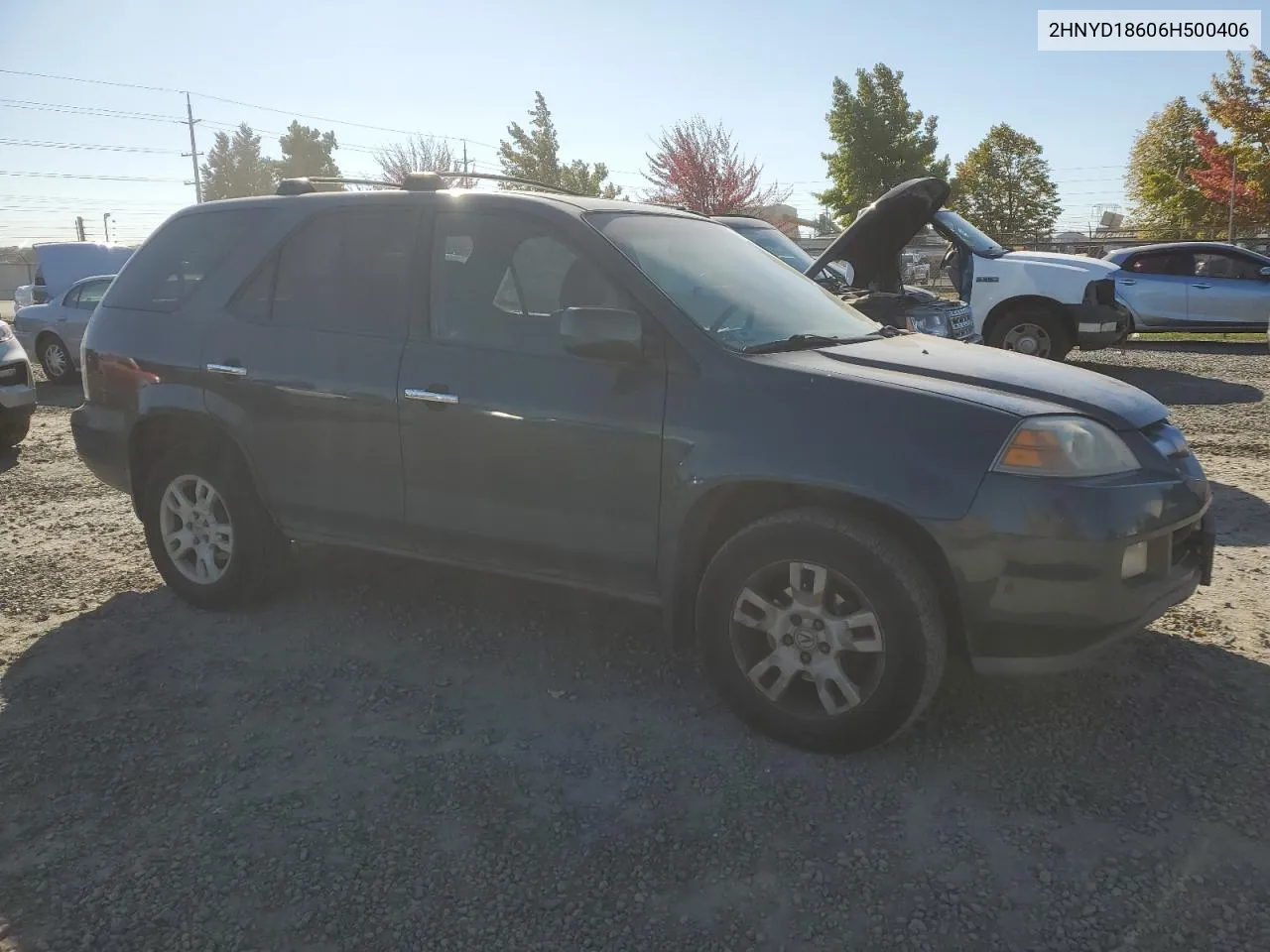 2006 Acura Mdx Touring VIN: 2HNYD18606H500406 Lot: 73439404