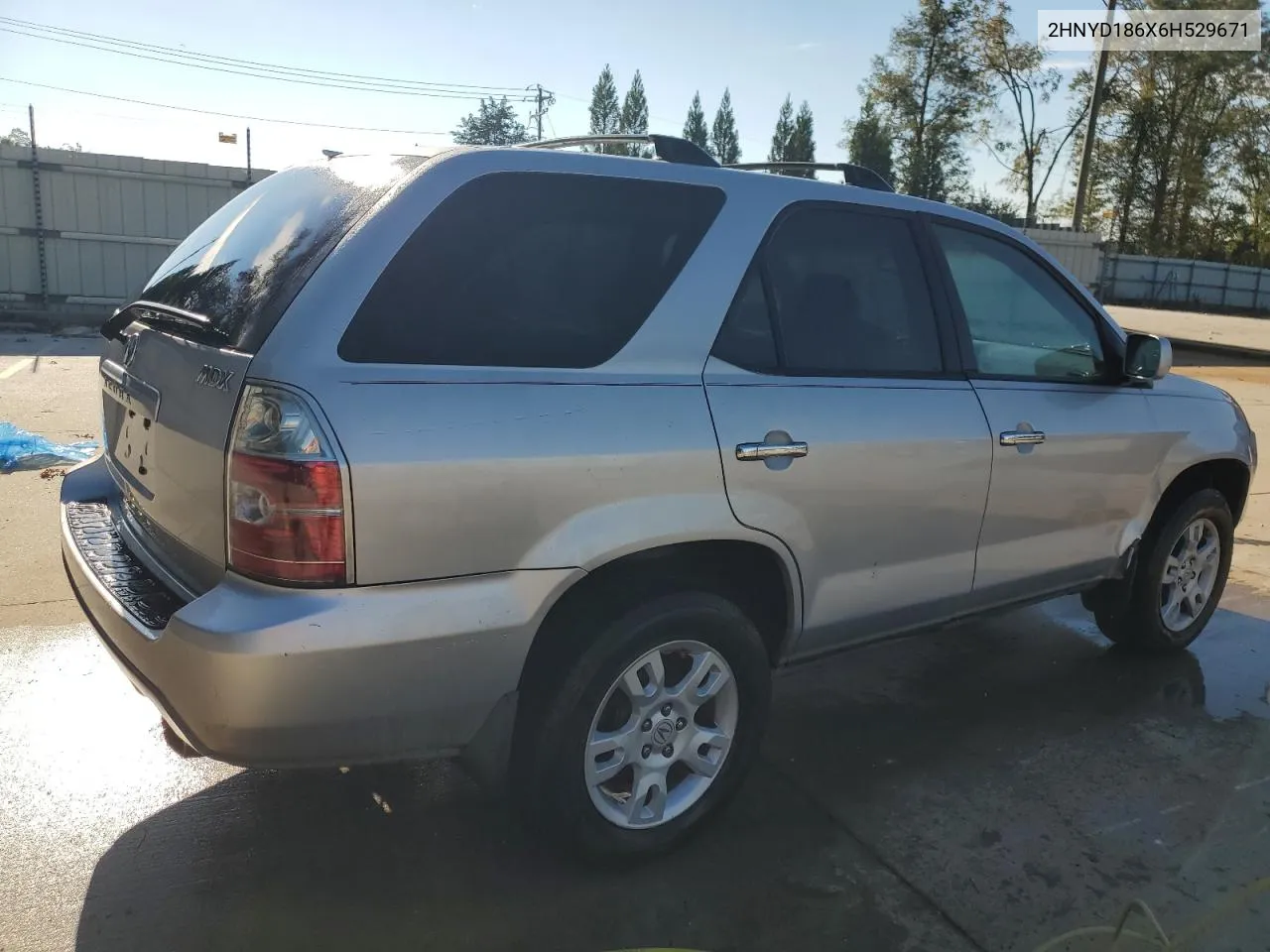 2006 Acura Mdx Touring VIN: 2HNYD186X6H529671 Lot: 73496694