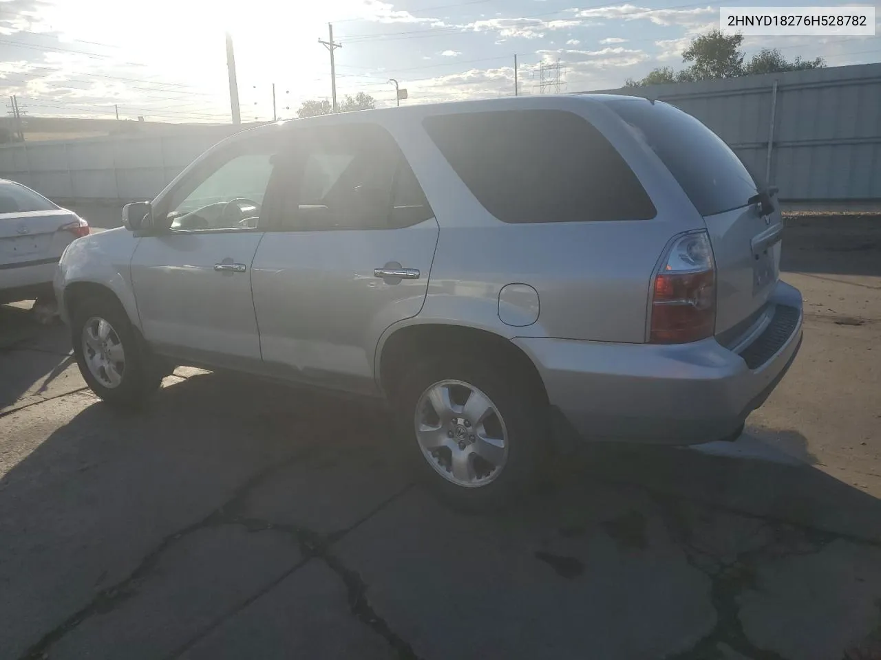 2006 Acura Mdx VIN: 2HNYD18276H528782 Lot: 73548854