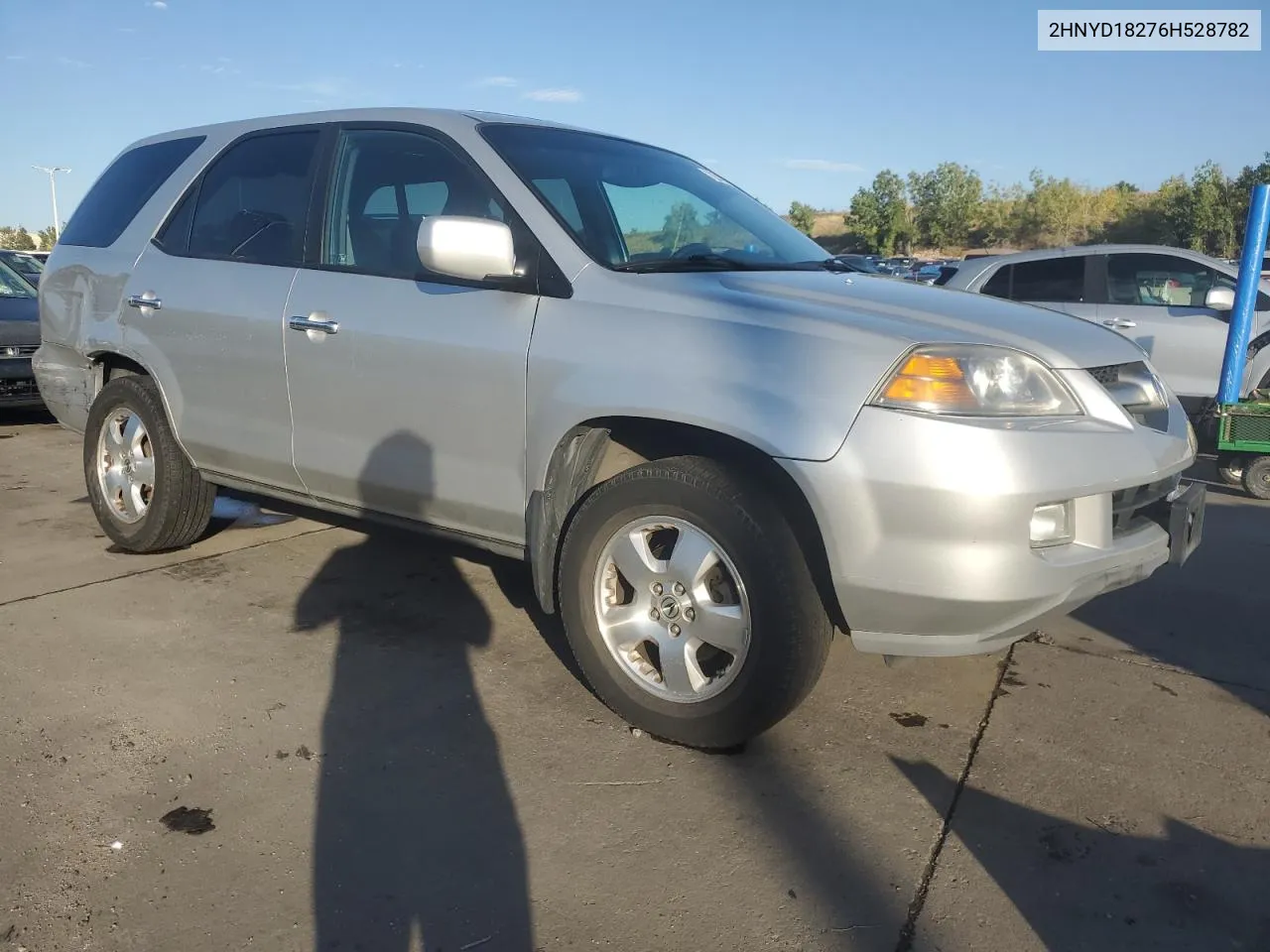 2006 Acura Mdx VIN: 2HNYD18276H528782 Lot: 73548854