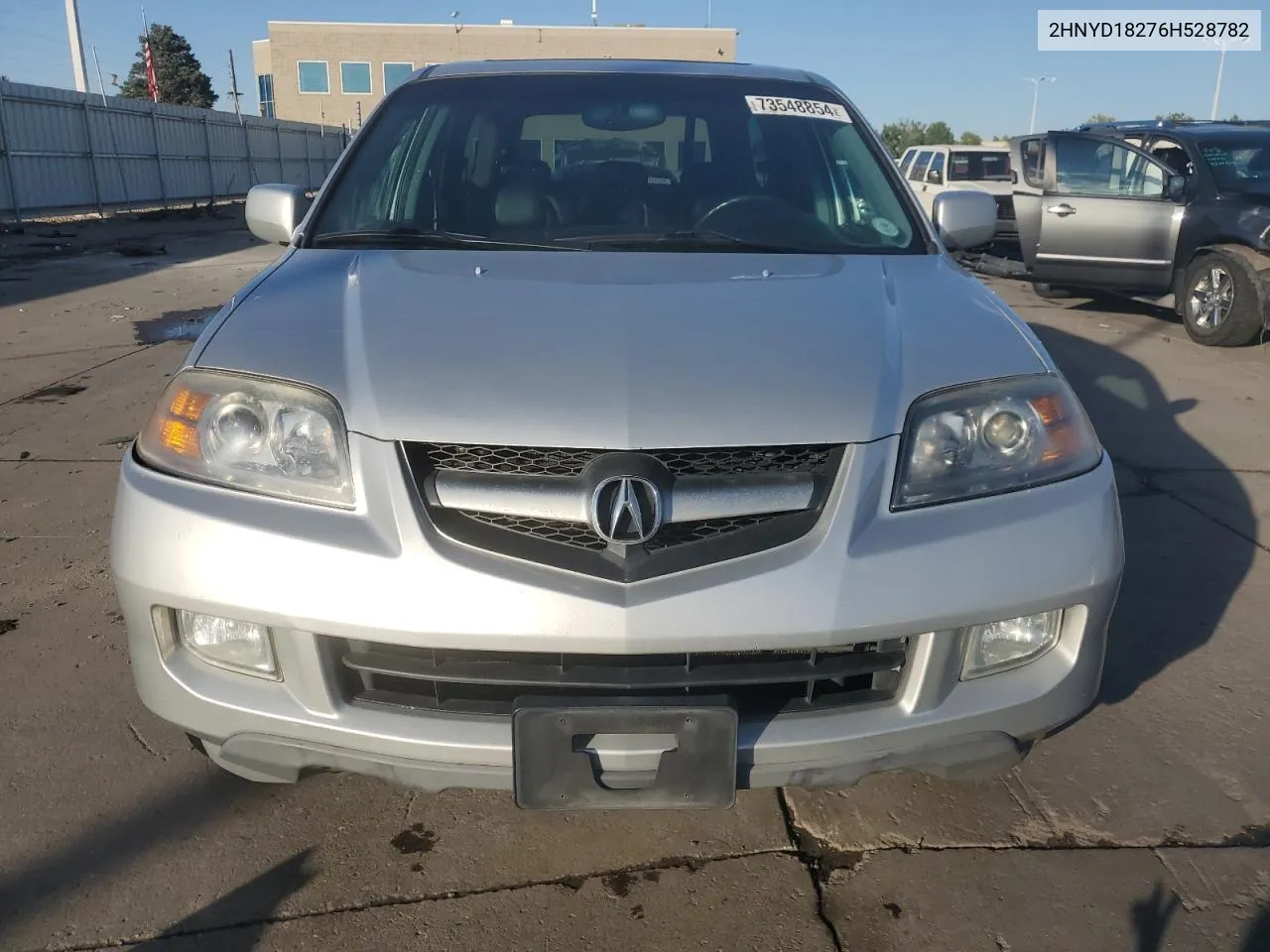 2006 Acura Mdx VIN: 2HNYD18276H528782 Lot: 73548854