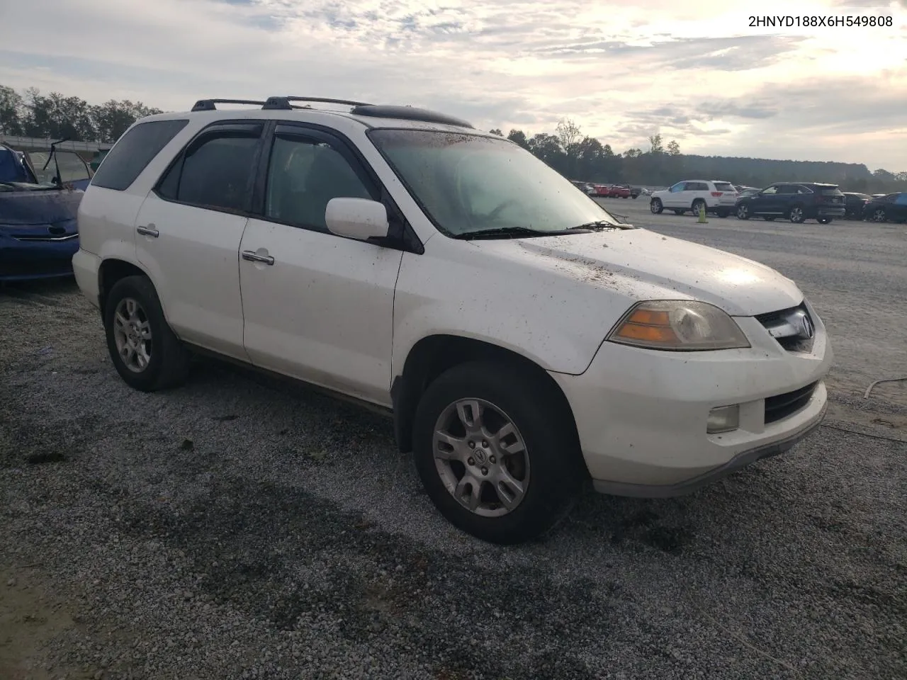 2006 Acura Mdx Touring VIN: 2HNYD188X6H549808 Lot: 73680974