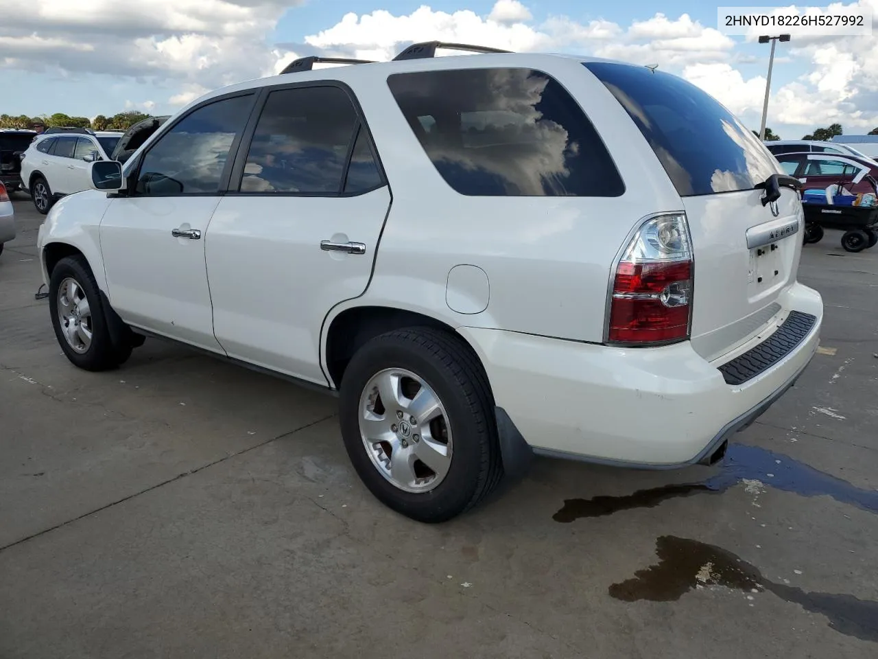 2006 Acura Mdx VIN: 2HNYD18226H527992 Lot: 73890814