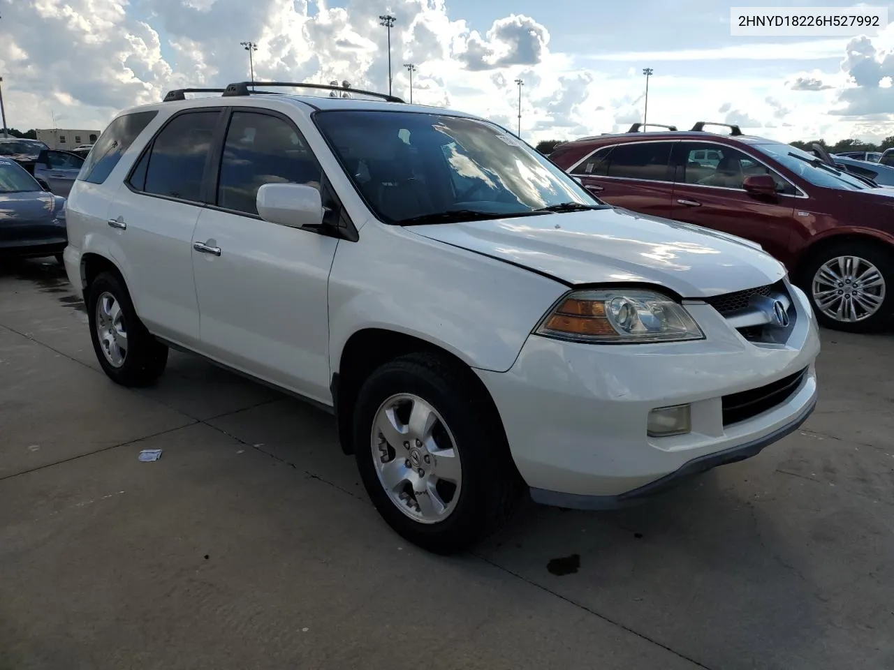 2006 Acura Mdx VIN: 2HNYD18226H527992 Lot: 73890814