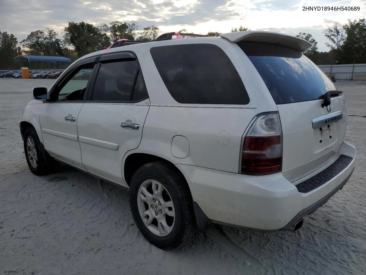 2006 Acura Mdx Touring VIN: 2HNYD18946H540689 Lot: 73970154