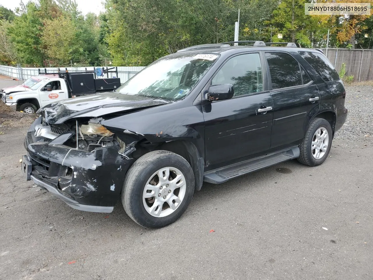 2006 Acura Mdx Touring VIN: 2HNYD18806H518695 Lot: 74976174