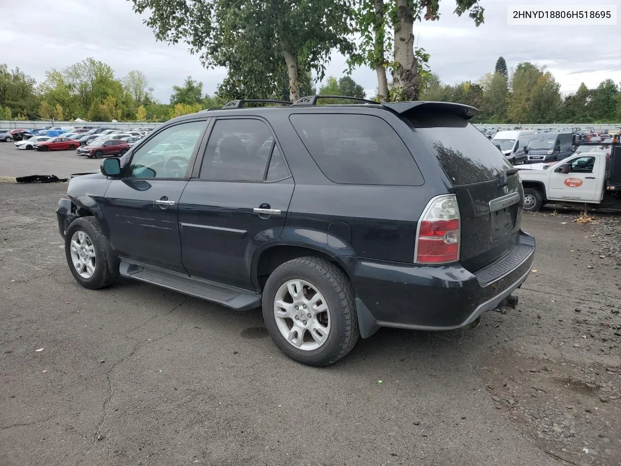 2006 Acura Mdx Touring VIN: 2HNYD18806H518695 Lot: 74976174