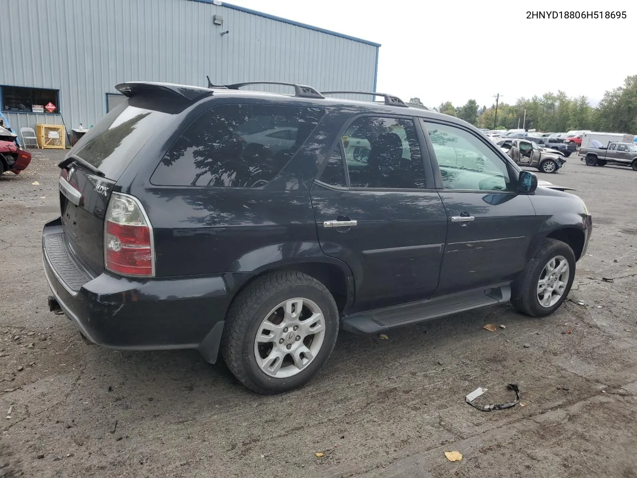 2006 Acura Mdx Touring VIN: 2HNYD18806H518695 Lot: 74976174