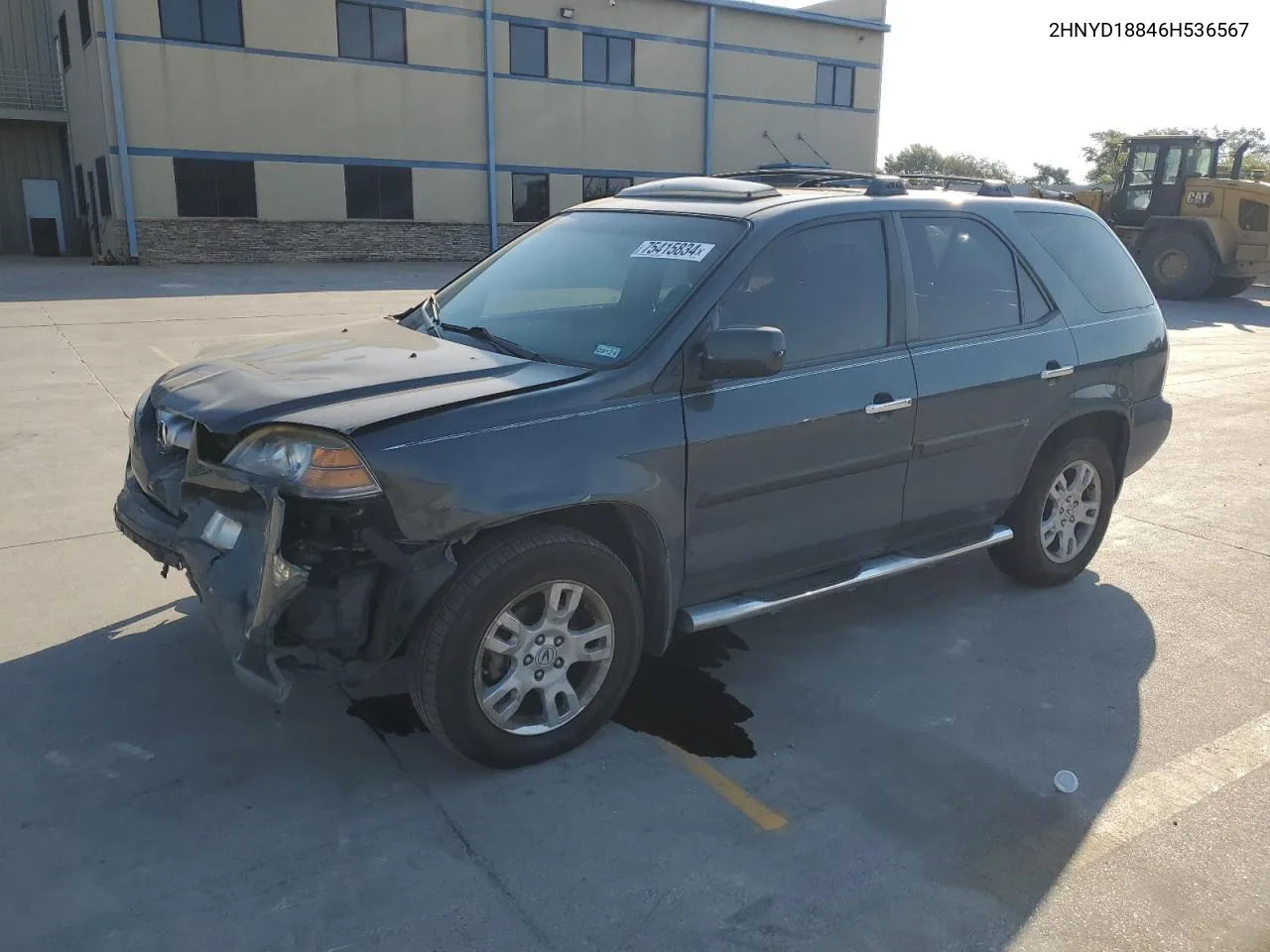 2006 Acura Mdx Touring VIN: 2HNYD18846H536567 Lot: 75415834