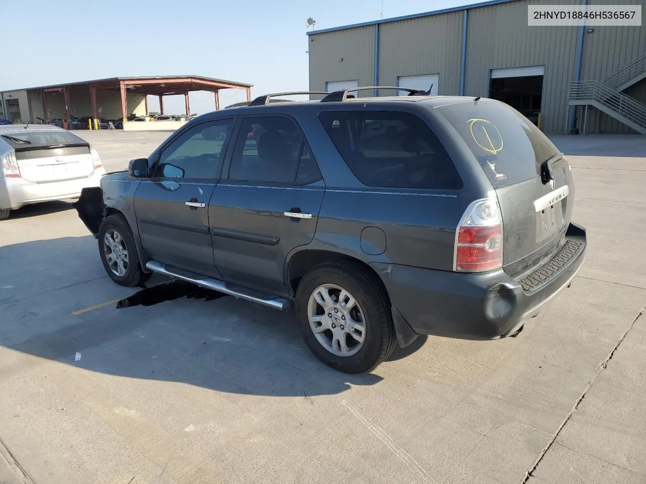 2006 Acura Mdx Touring VIN: 2HNYD18846H536567 Lot: 75415834