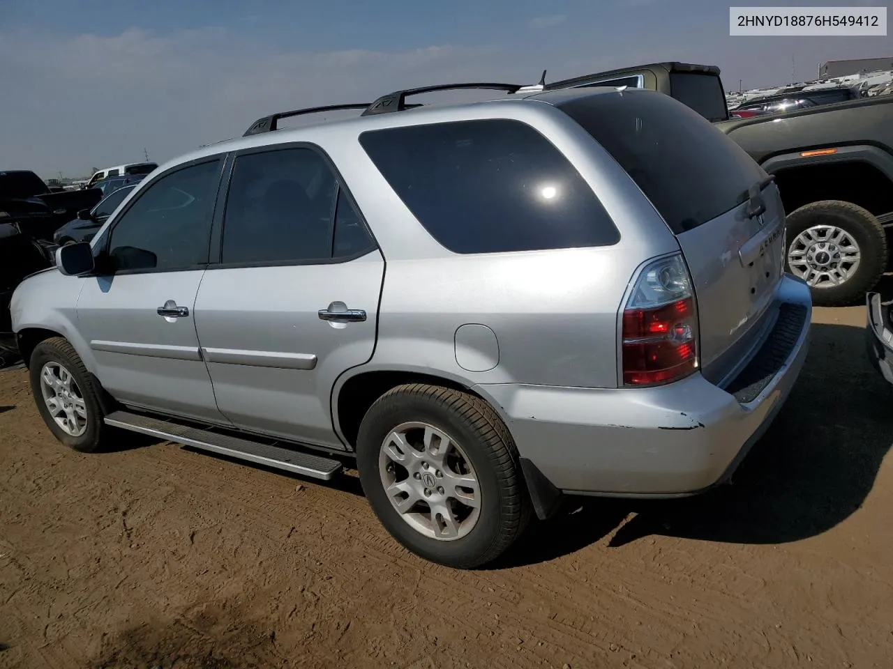 2006 Acura Mdx Touring VIN: 2HNYD18876H549412 Lot: 75435664