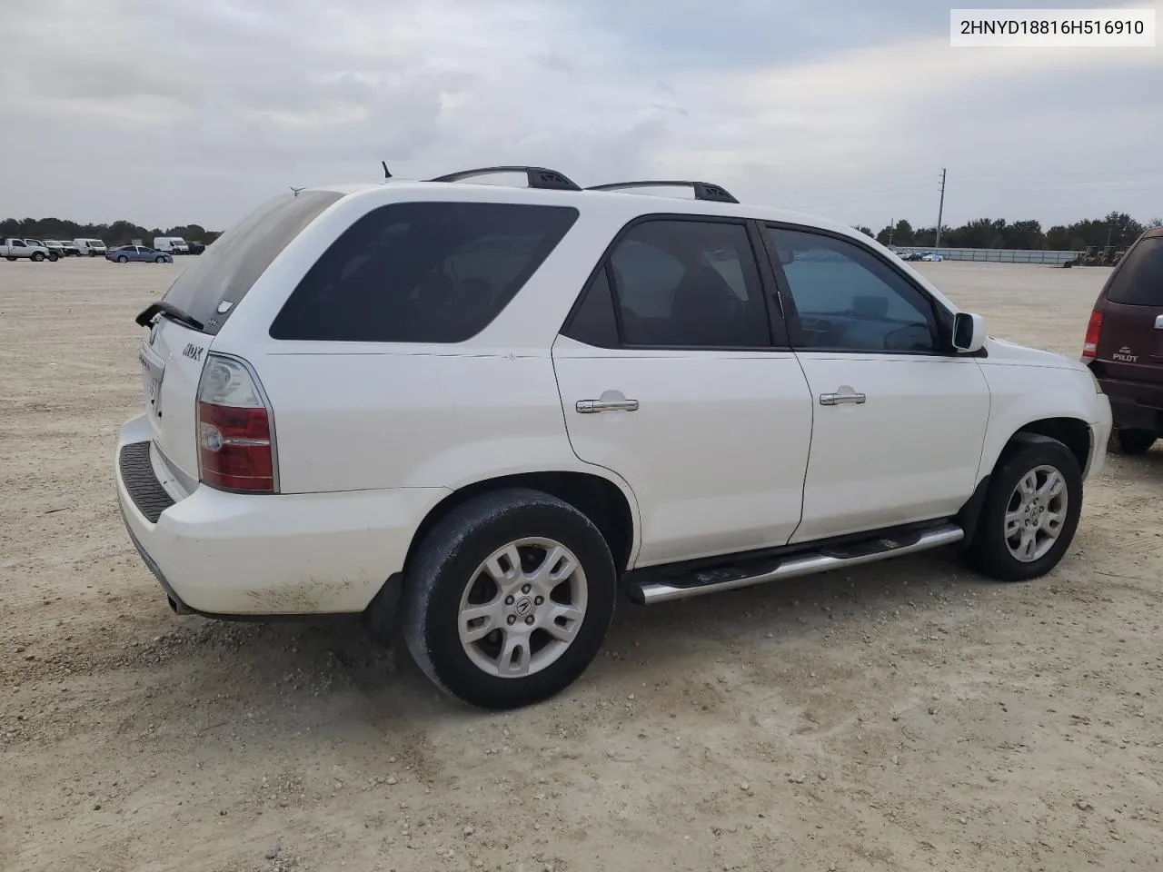 2006 Acura Mdx Touring VIN: 2HNYD18816H516910 Lot: 76055544