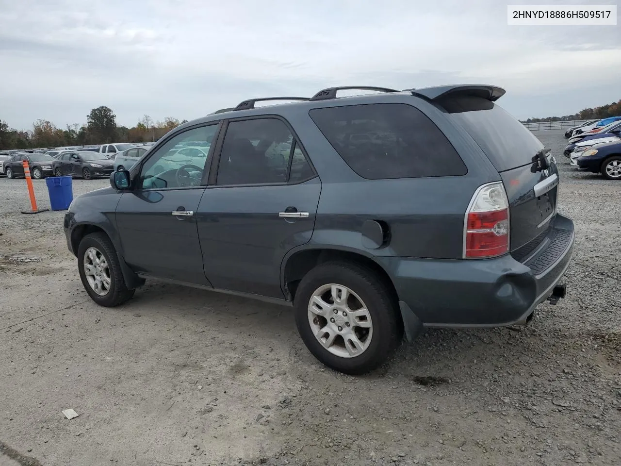 2006 Acura Mdx Touring VIN: 2HNYD18886H509517 Lot: 76644883