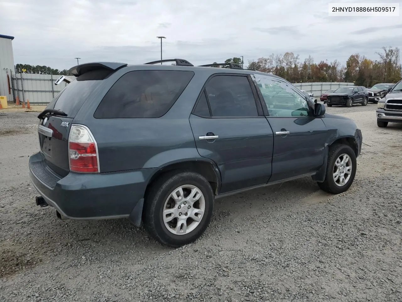 2006 Acura Mdx Touring VIN: 2HNYD18886H509517 Lot: 76644883