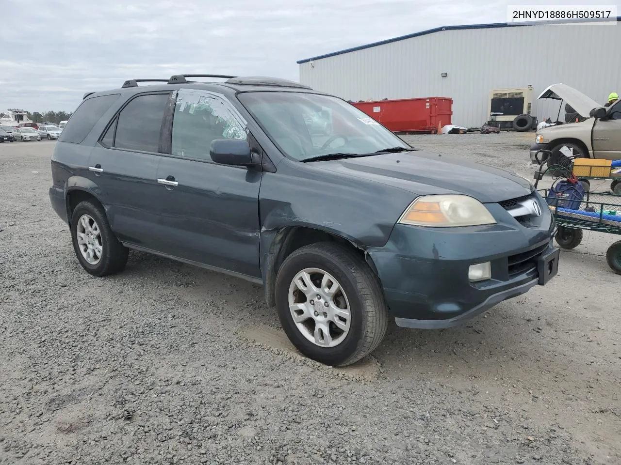 2006 Acura Mdx Touring VIN: 2HNYD18886H509517 Lot: 76644883