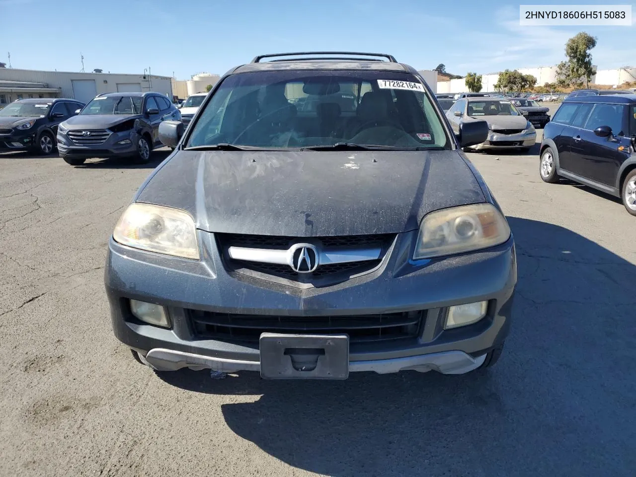 2006 Acura Mdx Touring VIN: 2HNYD18606H515083 Lot: 77282164