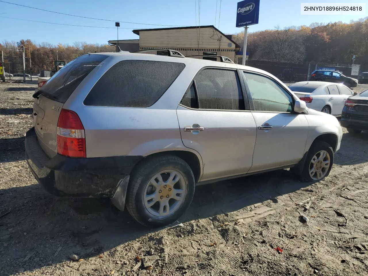 2006 Acura Mdx Touring VIN: 2HNYD18896H524818 Lot: 78834004