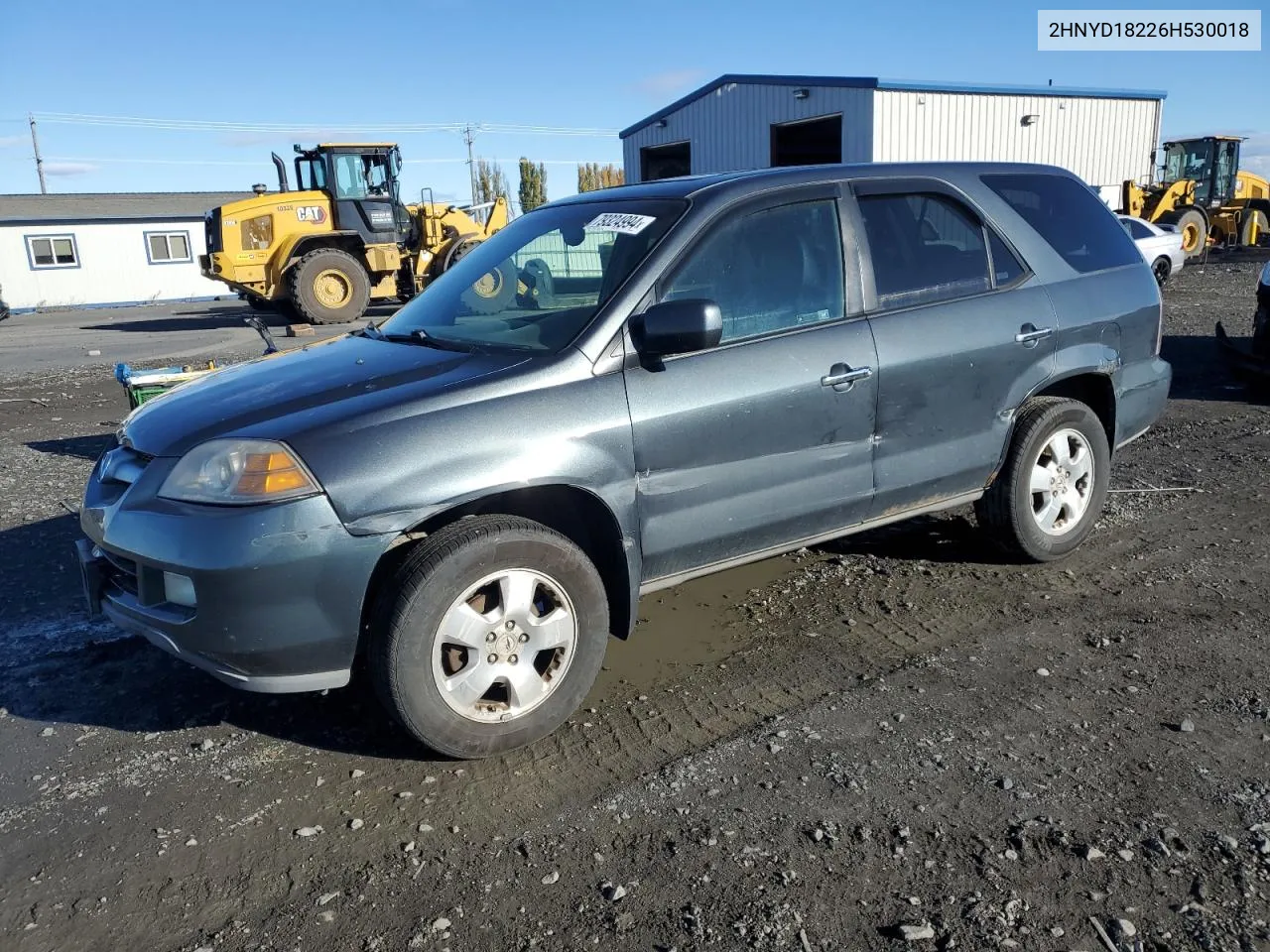 2006 Acura Mdx VIN: 2HNYD18226H530018 Lot: 79324994