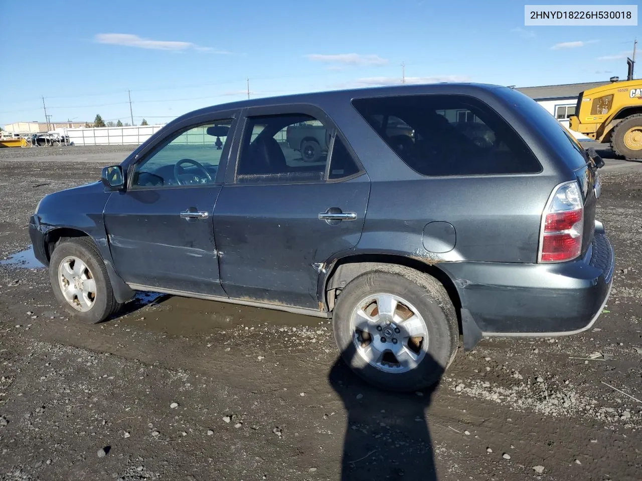 2006 Acura Mdx VIN: 2HNYD18226H530018 Lot: 79324994